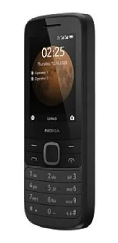 Imagen 4 de 5 de Nokia 225 4G 128 MB black 64 MB RAM
