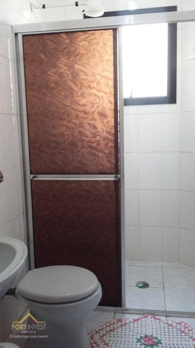 Imagem 12 de 23 de Apartamento Com 2 Dormitórios À Venda, 56 M² Por R$ 210.000,00 - Tupi - Praia Grande/sp - Ap2214