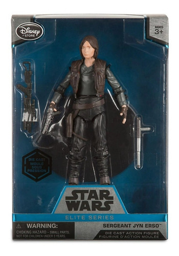 Disney Star Wars Elite Series Sergeant Jyn Erso Caja Dañada