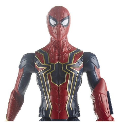 Avengers Marvel Titan Hero Series Iron Spider - Figura De Ac