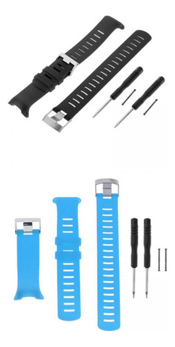 2 Uds Reloj Deportivo Correas De Silicona Para Reloj