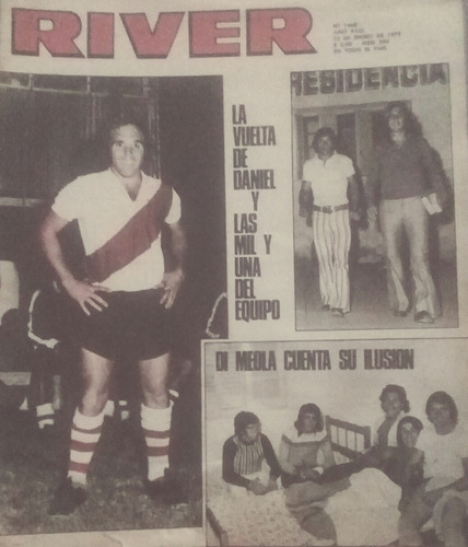 Revista River 1468 Rivadavia De Necochea 0 River 1  Año 73