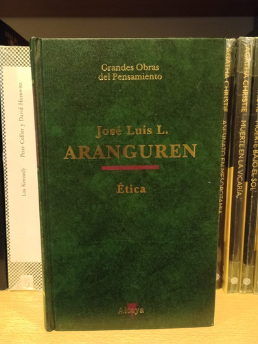 Ética - José Luis L Aranguren - Tapa Dura - Ed Altaya