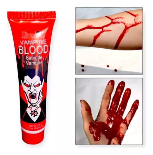 Vampiro rápido e fácil! Maquiagem de Halloween! 