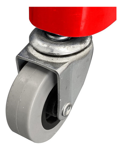 Cubeta Con Exprimidor 20l Color Rojo