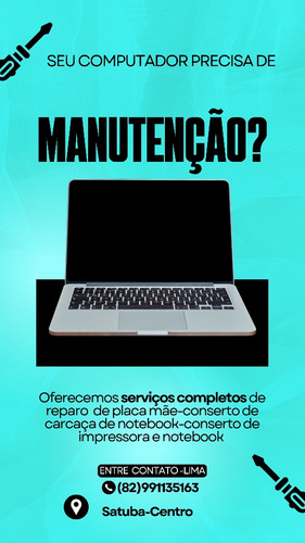 Manutenção De Equipamentos De Informática
