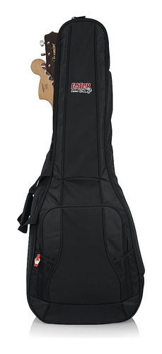 Gator Cases 4g Series Dual Gig Bag; Contiene (1) Guitarra Ac