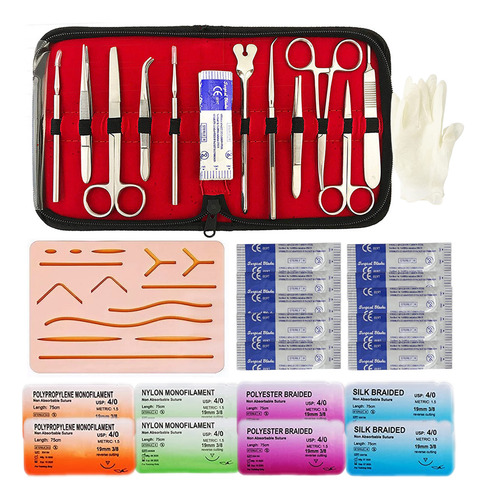 Kit De Práctica De Sutura: Modelos Anatómicos Para Estudiant