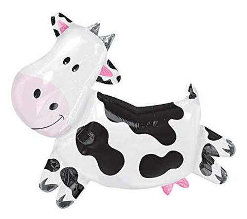 Bonito Globo De 30 Pulgadas De Papel De Vaca Para Fiestas., 