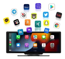 Comprar Radio Pantalla Inalámbrica 10.2 Multimedia Carplay 2camaras Color Negro