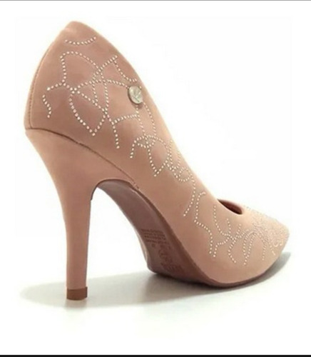Zapato Vizzano Stilletos Nude - Usados Impecables (Usado)