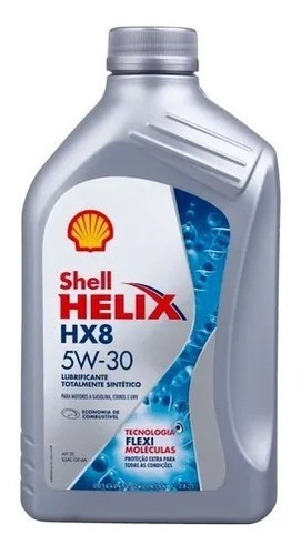 1 Shell Helix Hx8 5w30 Motor Api Sn 100% Sintético