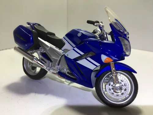 Moto de Ferro Corrida Miniatura Yamaha FJR 1300 1:12 na Caixa Maisto -  Miniaturas de Motos - Magazine Luiza