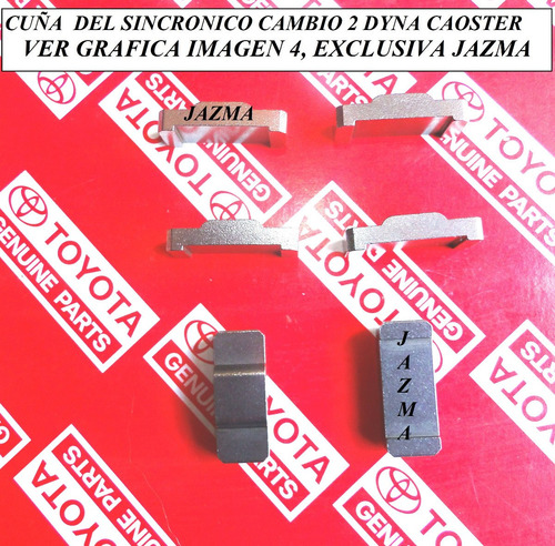 Imagen 3 de 4 de Cuña Del Sincronico Cambio 2 Caja Dyna Caoster Original