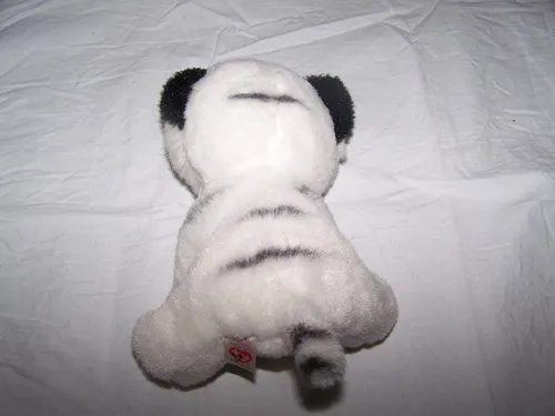 Tigre Blanco De Peluche Felpa Colección Ty Beanie Importado