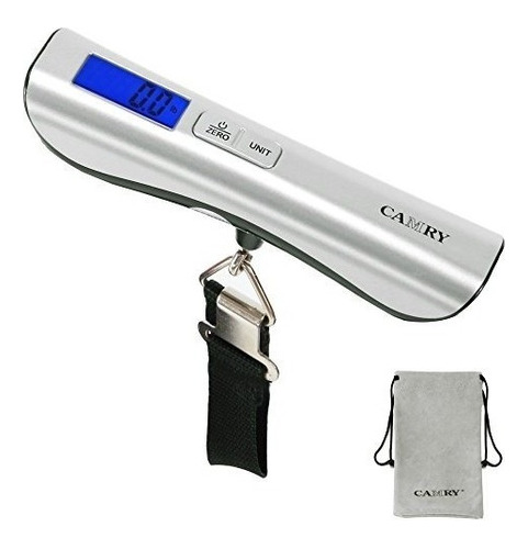 Camry Digital Luggage Scale 110lbs50kgs Pantalla Lcd Retroil