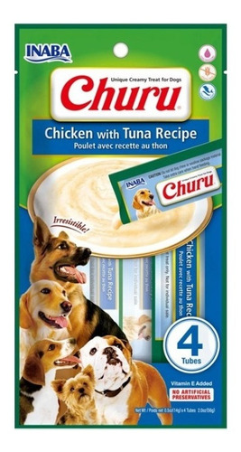 Churu Para Perro Pollo Con Atún - 24 Und