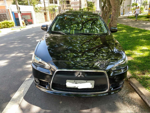 Mitsubishi Lancer 2014 Automatico +teto Ipva Total Pago