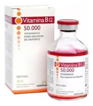 Comprar 3 Unidades Vitamina B12 50.000 Garante Empenho De Cavalos