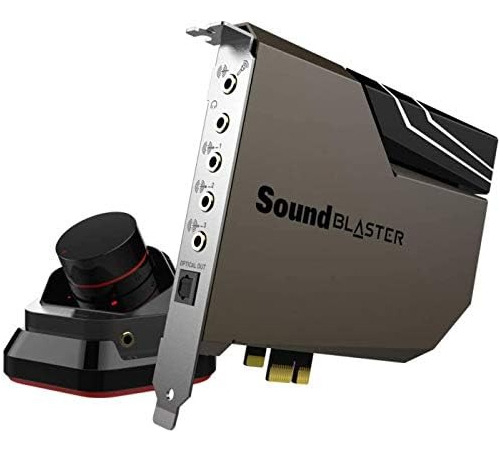 Placa De Som Creative Sound Blaster Ae-7 70sb180000000 Preto