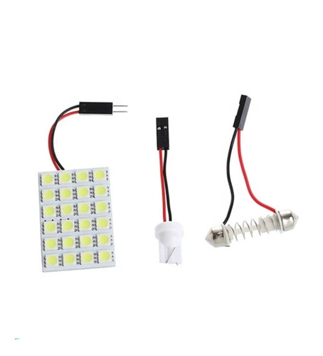 Luces Led Galleta Para Techo Carro 24 Led El Par