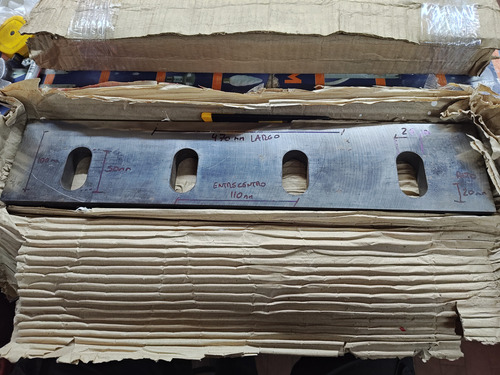 Cuchilla Molino Chipeadora Plastico Corte Triturado (Usado)
