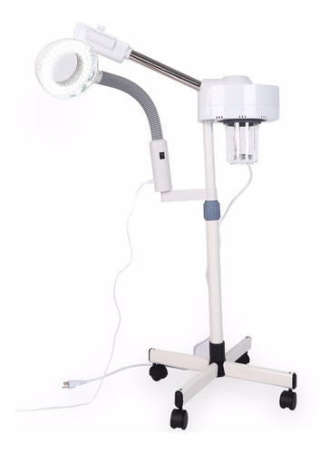 Vaporizador Facial Con Lupa Spa - Dreamy Skin Blanco