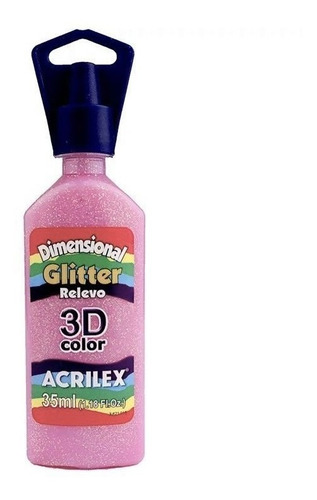 Tinta Dimensional Glitter 35ml Tutti Fruti Acrilex