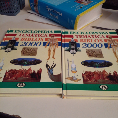 Enciclopedia Temática Biblos 2000 2 Tomos - Euroméxico (Usado)