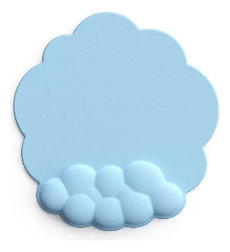 Almohadilla Apoyo Para Muñeca Teclado Mouse Forma Nube Base