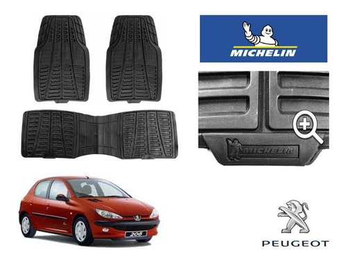 Tapetes Uso Rudo Peugeot 206 2006 Michelin Original