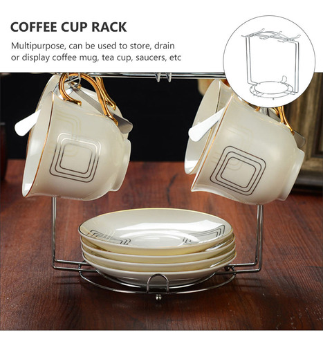 Expositor Para Tazas De Café, Tazas De Té Y Platillos