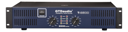 Gtd Audio 2 Canal 8500 Vatio Potencia 2u Profesional Est Amp