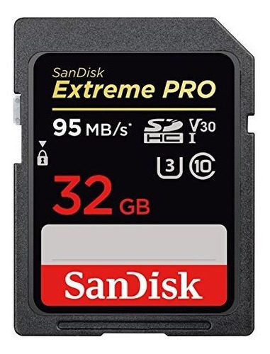 Tarjeta Sdhc Uhsi Sandisk Extreme Pro De 32 Gb Sdsdxxg032ggn