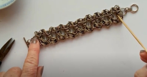 Imagen 5 de 6 de Video Tutorial ¦ Curso Tejido Medieval ¦ Pulsera Blonda