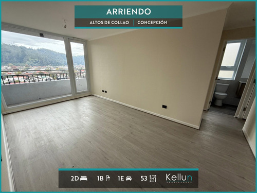 Arriendo | Altos De Collao | 2 Dormitorios 1 Baño