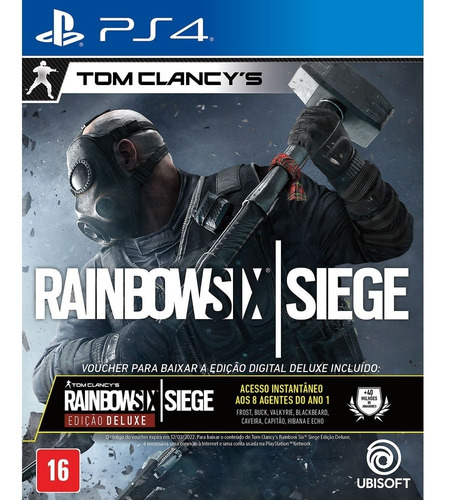 Rainbow Six Siege Deluxe Edition Ps4 Português Física Lacrad