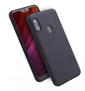 Pelicula 3d + Capa Fina Tpu Compatível Com Xiaomi Mi A2 Lite