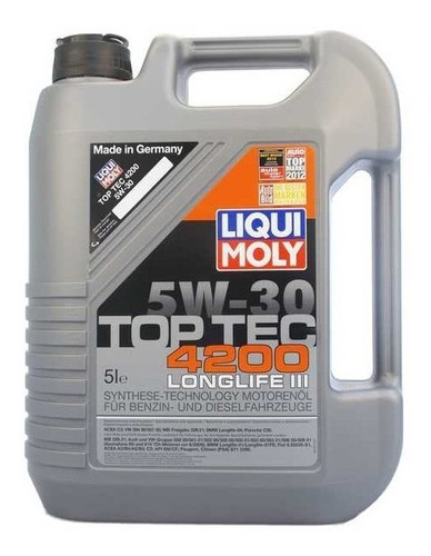 Lubricante Liquimoly Toptec 5w30 5 Litros