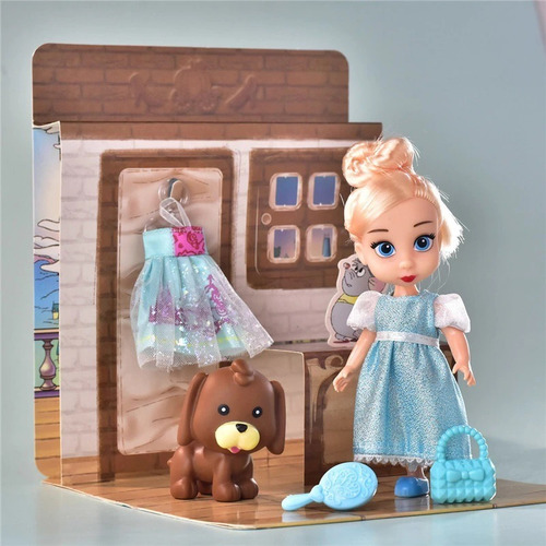 Set Cenicienta Mini Princesas Disney Angel Sweet