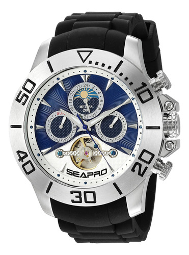 Seapro Sp5122 Montecillo Reloj Analógico Automático Para Hom