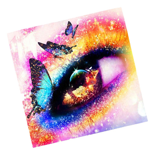 Diy Pintura Rhinestone Ojo Pintura Kits Para La Una
