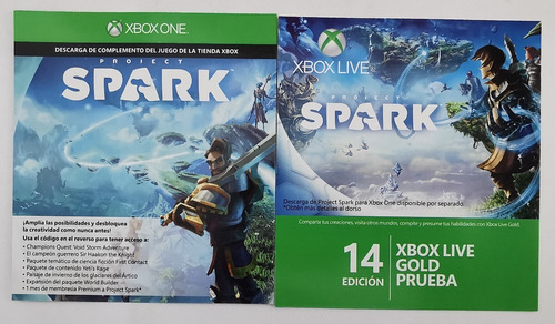 Project Spark Xbox One * R G Gallery (Usado)