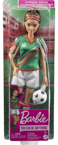 Barbie Futbolista Camisa De México