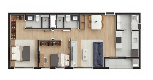 Imagem 28 de 30 de Apartamento No Cabral De 72 M2 Com 2 Quartos - La27603.108-rede - La27603.108