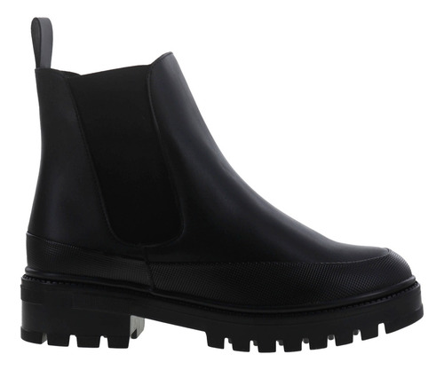 Imagen 2 de 4 de Botines Botas Básicas Dama Chunky Elástico Erez