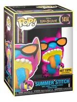 Comprar Funko Pop Summer Stitch #1414 Hot Topic Blacklight Exclusivo