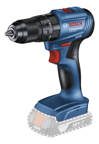 Rotomartillo Gsb 185-li Y Llave Imp Gdr 18v-200 Bosch 18v Azul Marino