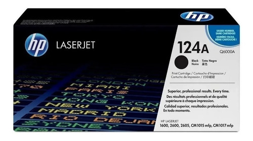 Toner Nuevo Hp Q6000a--124a Hp Laser Jet 1600 Originales