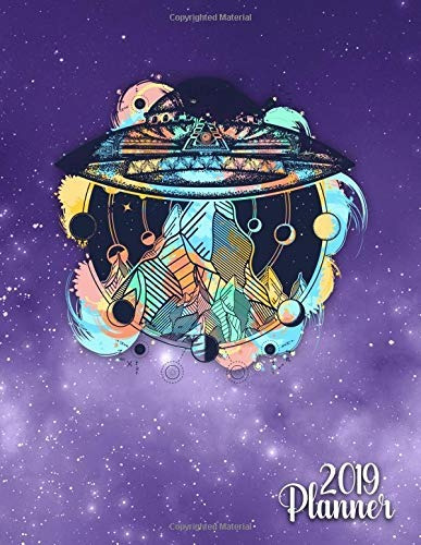 2019 Planner Spiritual Galaxy Planner With Weekly, Todo List